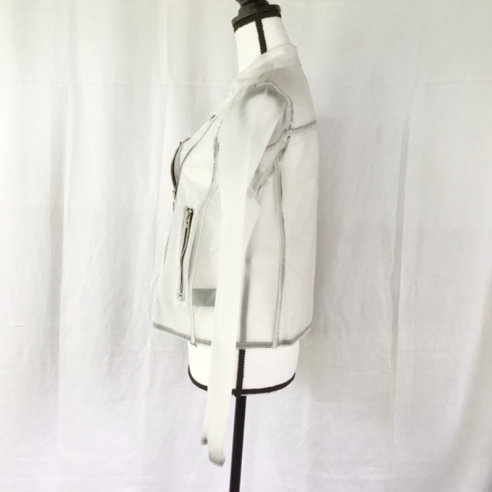 π₯SOLDπ₯ BlankNYC Plastic Moto Jacket - Picture 8 of 16